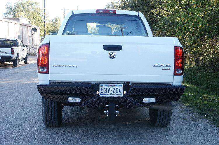 Frontier 100 - 49 - 8004 Diamond Dodge Ram 1500 2003 - 2008 Rear Bumper - Rugged Truck Gear