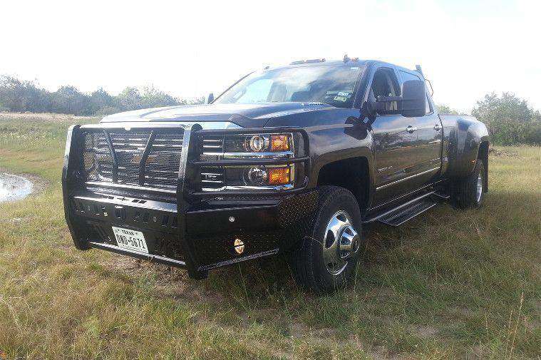 Frontier 130 - 21 - 5005 Pro Chevy Silverado 2500/3500 HD 2015 - 2019 Front Bumper - Rugged Truck Gear