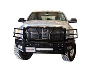Frontier 130 - 41 - 0007 Dodge Ram 2500/3500 2010 - 2018 Pro Front Bumper with Sensor Holes and Light Bar - Rugged Truck Gear