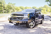 Frontier 140 - 21 - 6014 Sport Chevy Silverado 1500 2016 - 2018 Front Bumper - Rugged Truck Gear