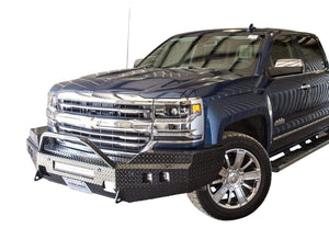 Frontier 140-21-6014 Sport Chevy Silverado 1500 2016-2018 Front Bumper - BumperStock