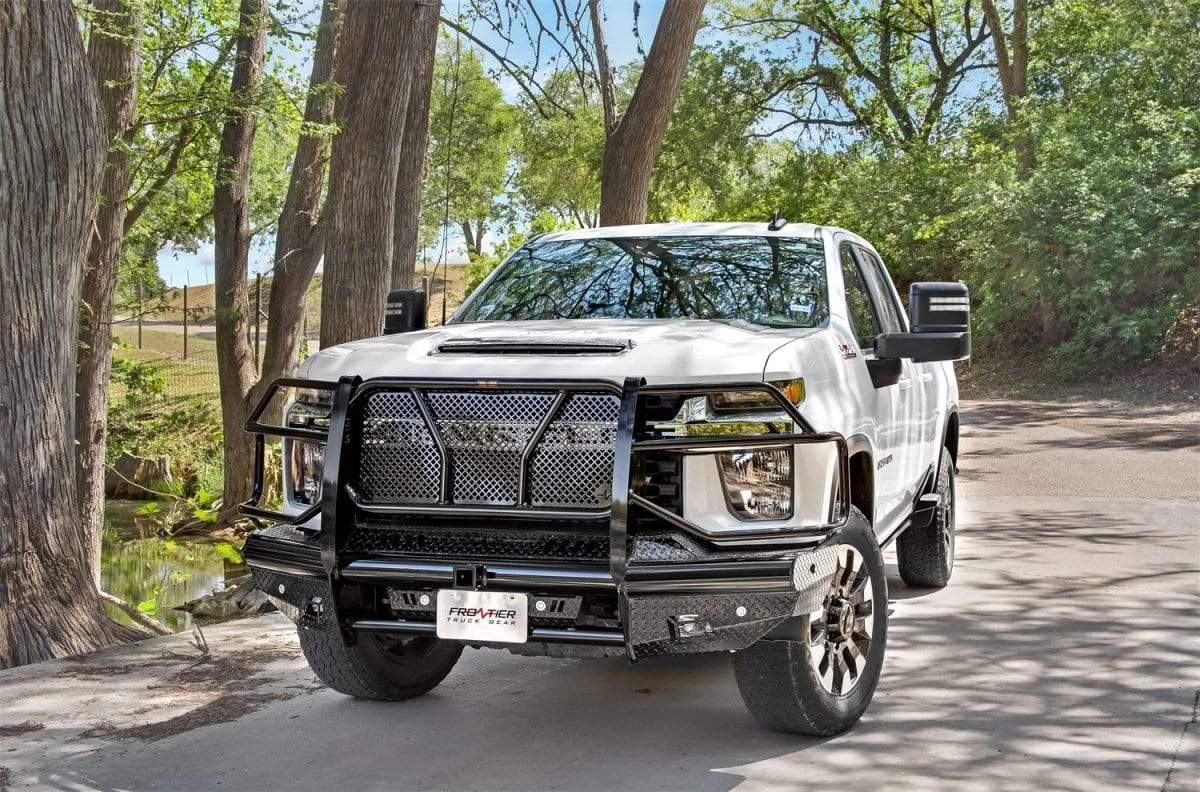 Frontier 170 - 22 - 0007 Commercial Chevy Silverado 2500/3500 HD 2020 - 2022 Front Bumper - Rugged Truck Gear