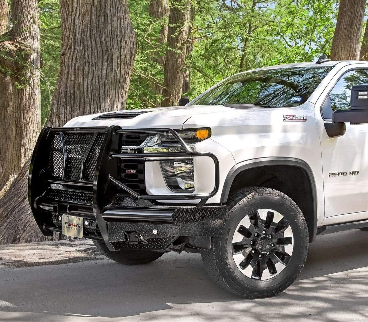 Frontier 170 - 22 - 0007 Commercial Chevy Silverado 2500/3500 HD 2020 - 2022 Front Bumper - Rugged Truck Gear