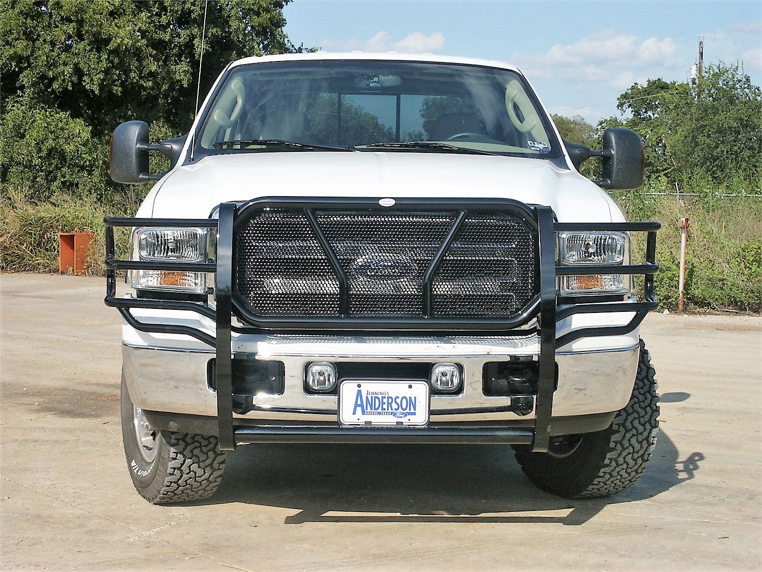 Frontier 200 - 10 - 5003 2005 - 2007 Ford F250/F350 Super Duty Grille Guard - Rugged Truck Gear