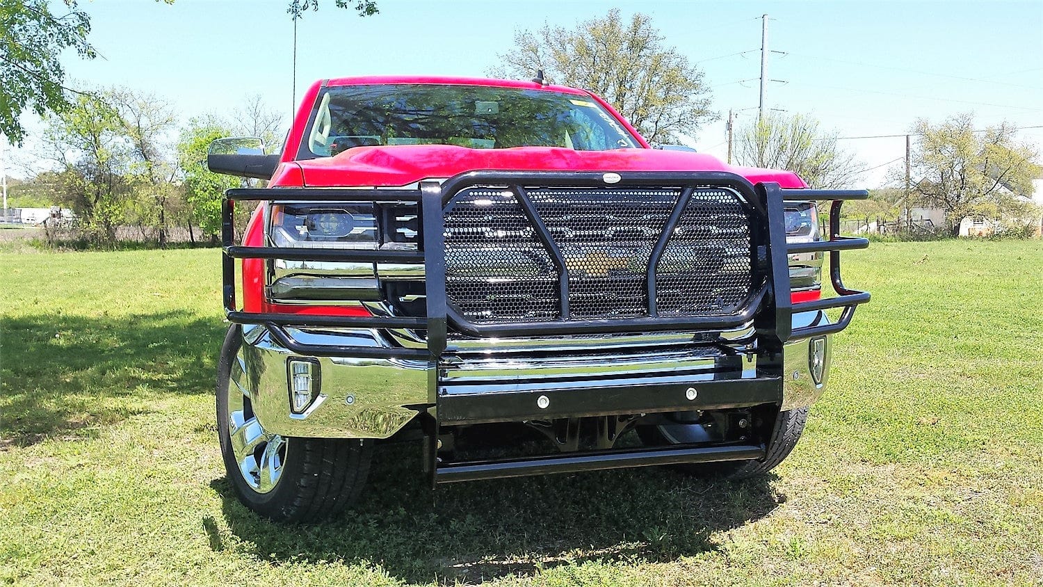 Frontier 200 - 21 - 4011 2014 - 2018 Chevy Silverado 1500 Grille Guard - Rugged Truck Gear