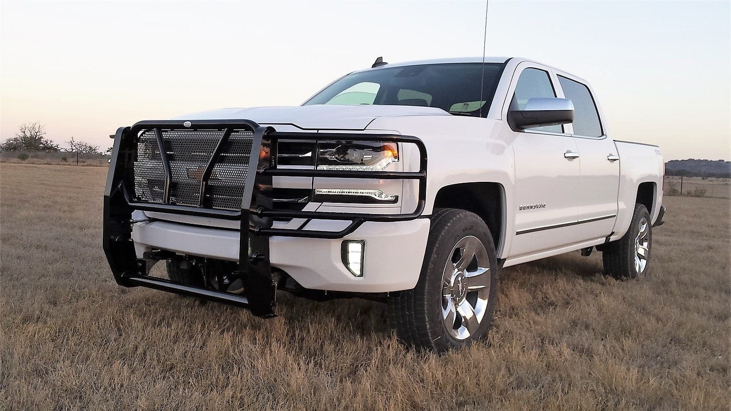 Frontier 200 - 21 - 4012 2014 - 2018 Chevy Silverado 1500 Grille Guard - Rugged Truck Gear