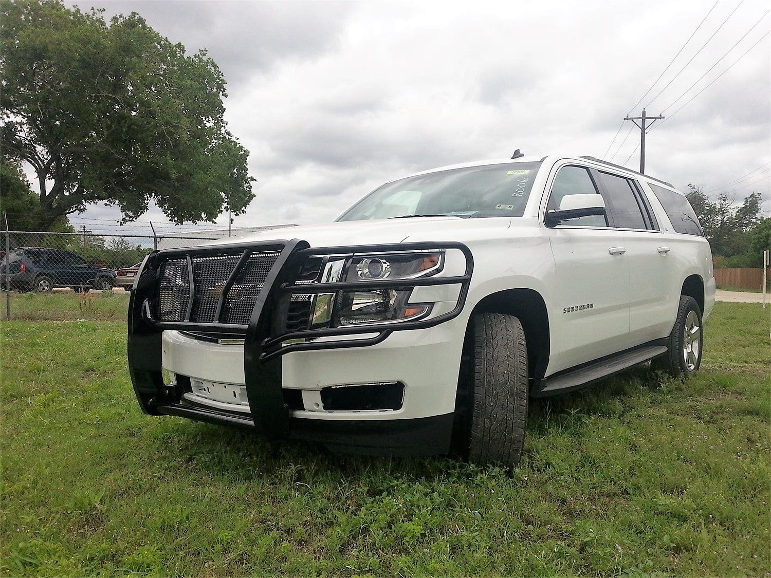 Frontier 200 - 21 - 5003 2015 - 2020 Chevy Tahoe/Suburban Grille Guard - Rugged Truck Gear