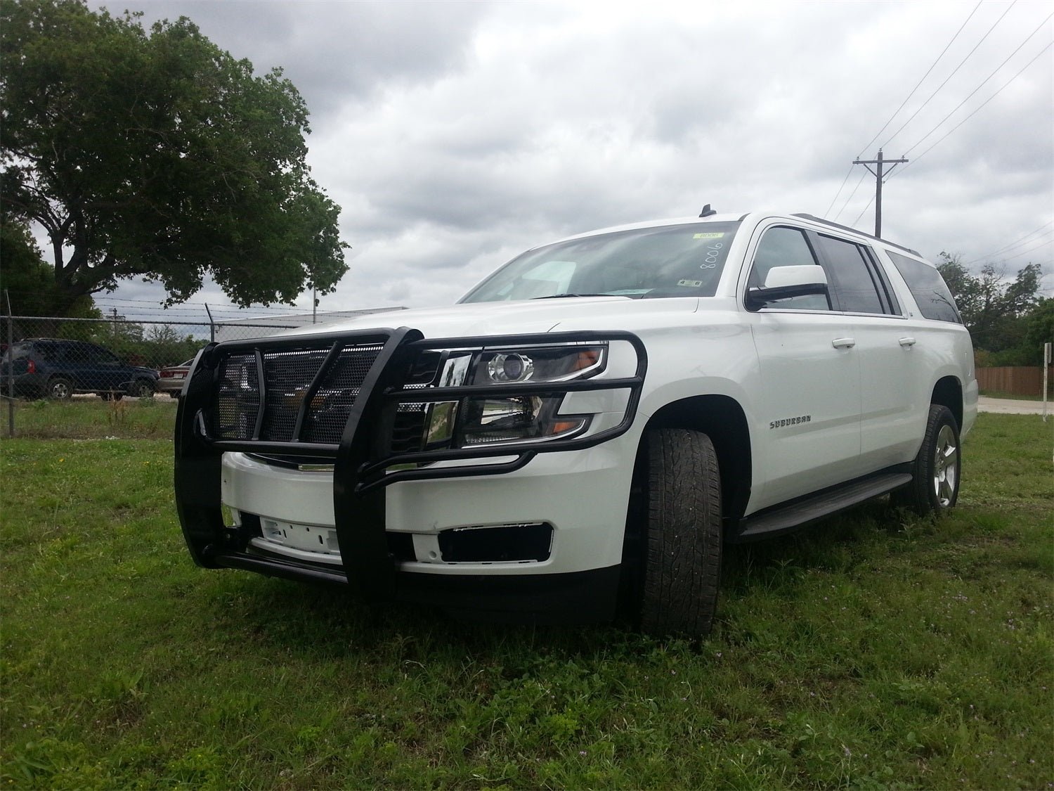 Frontier 200 - 21 - 5004 2015 - 2020 Chevy Tahoe/Suburban Grille Guard - Rugged Truck Gear
