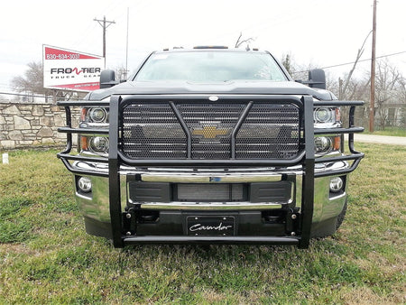 Frontier 200 - 21 - 5007 2015 - 2019 Chevy Silverado 2500/3500 HD Grille Guard - Rugged Truck Gear