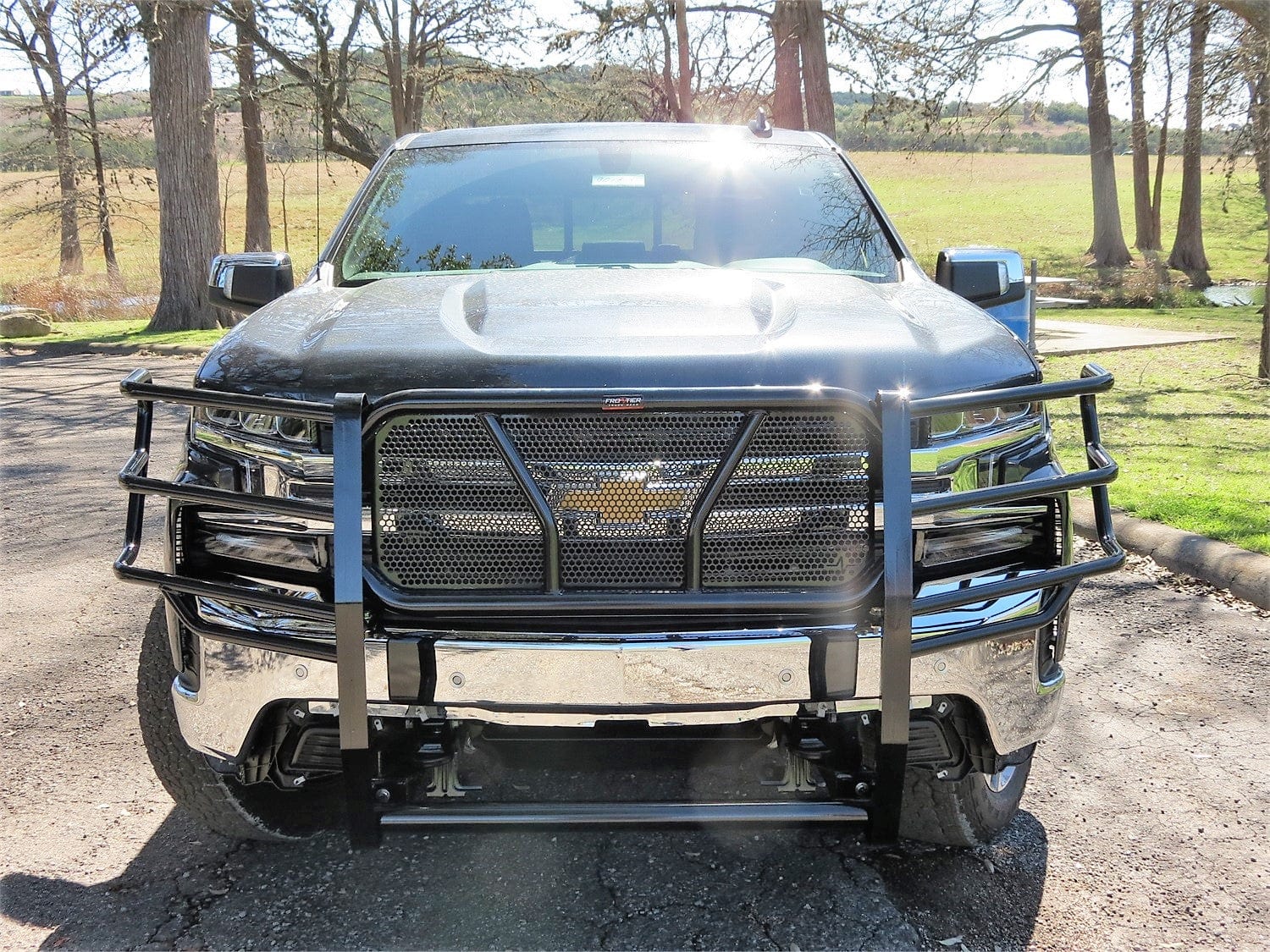 Frontier 200 - 21 - 9012 2019 - 2022 Chevy Silverado 1500 Grille Guard - Rugged Truck Gear