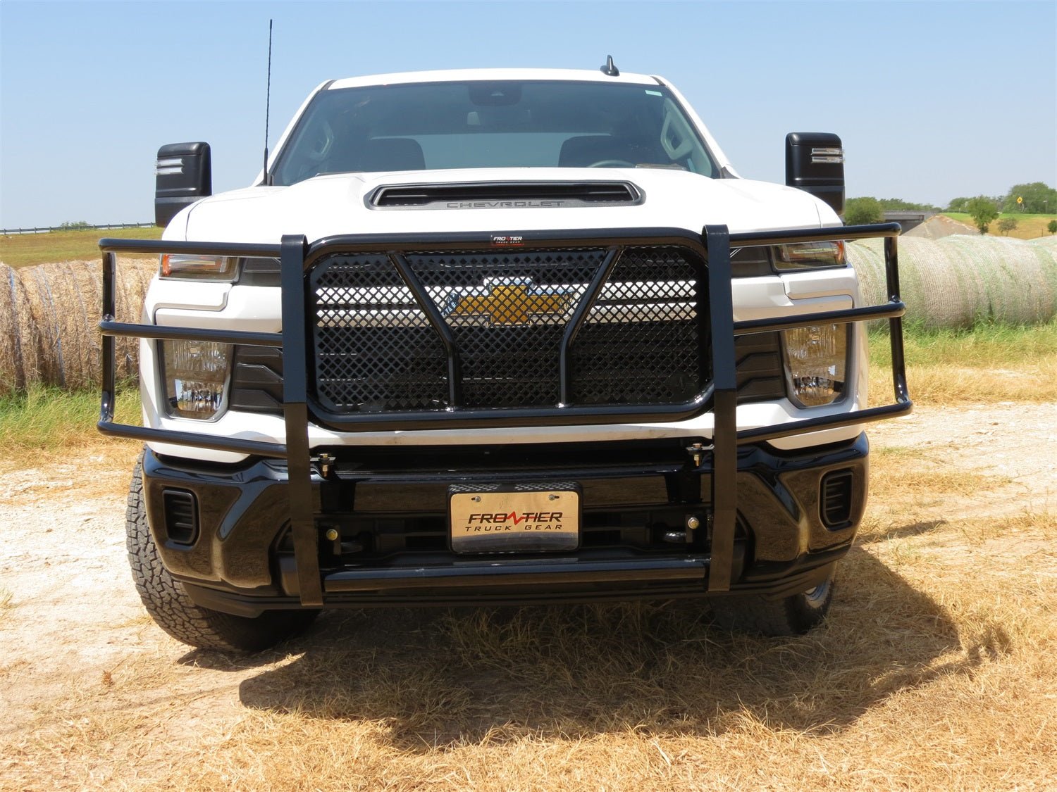 Frontier 200 - 22 - 4005 2024 Chevy Silverado 2500/3500 HD Grille Guard - Rugged Truck Gear