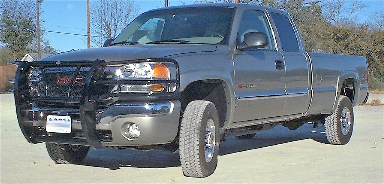 Frontier 200 - 30 - 3004 2003 - 2006 GMC Sierra 2500/3500 HD Grille Guard - Rugged Truck Gear