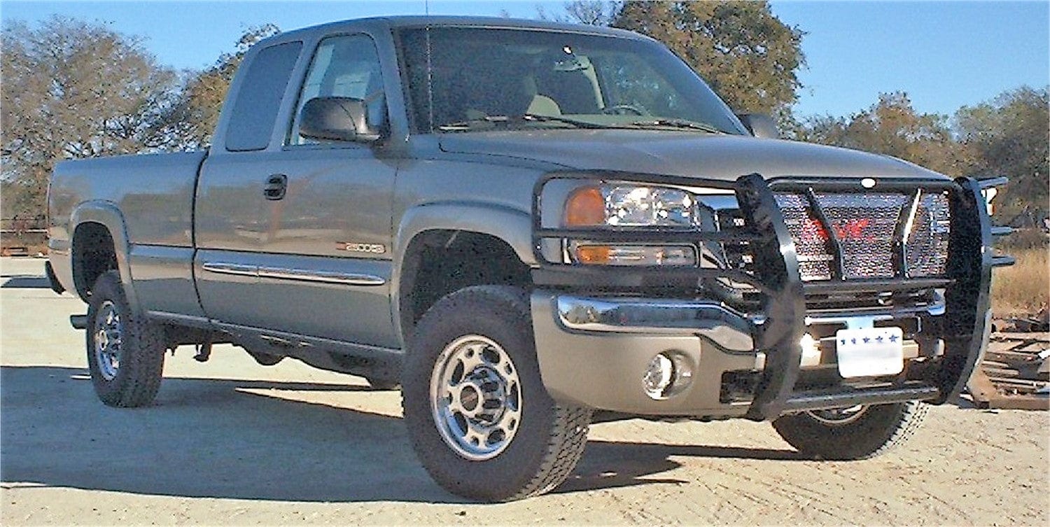 Frontier 200 - 30 - 3004 2003 - 2006 GMC Sierra 2500/3500 HD Grille Guard - Rugged Truck Gear