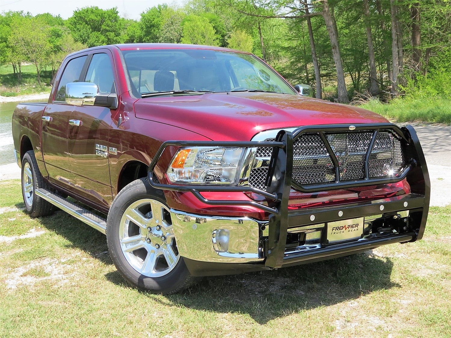 Frontier 200 - 40 - 9005 2009 - 2018 Dodge Ram 1500 Grille Guard - Rugged Truck Gear