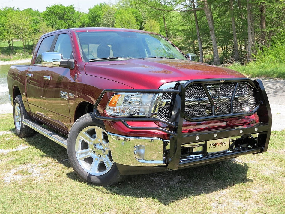 Frontier 200 - 40 - 9005 2009 - 2018 Dodge Ram 1500 Grille Guard - Rugged Truck Gear
