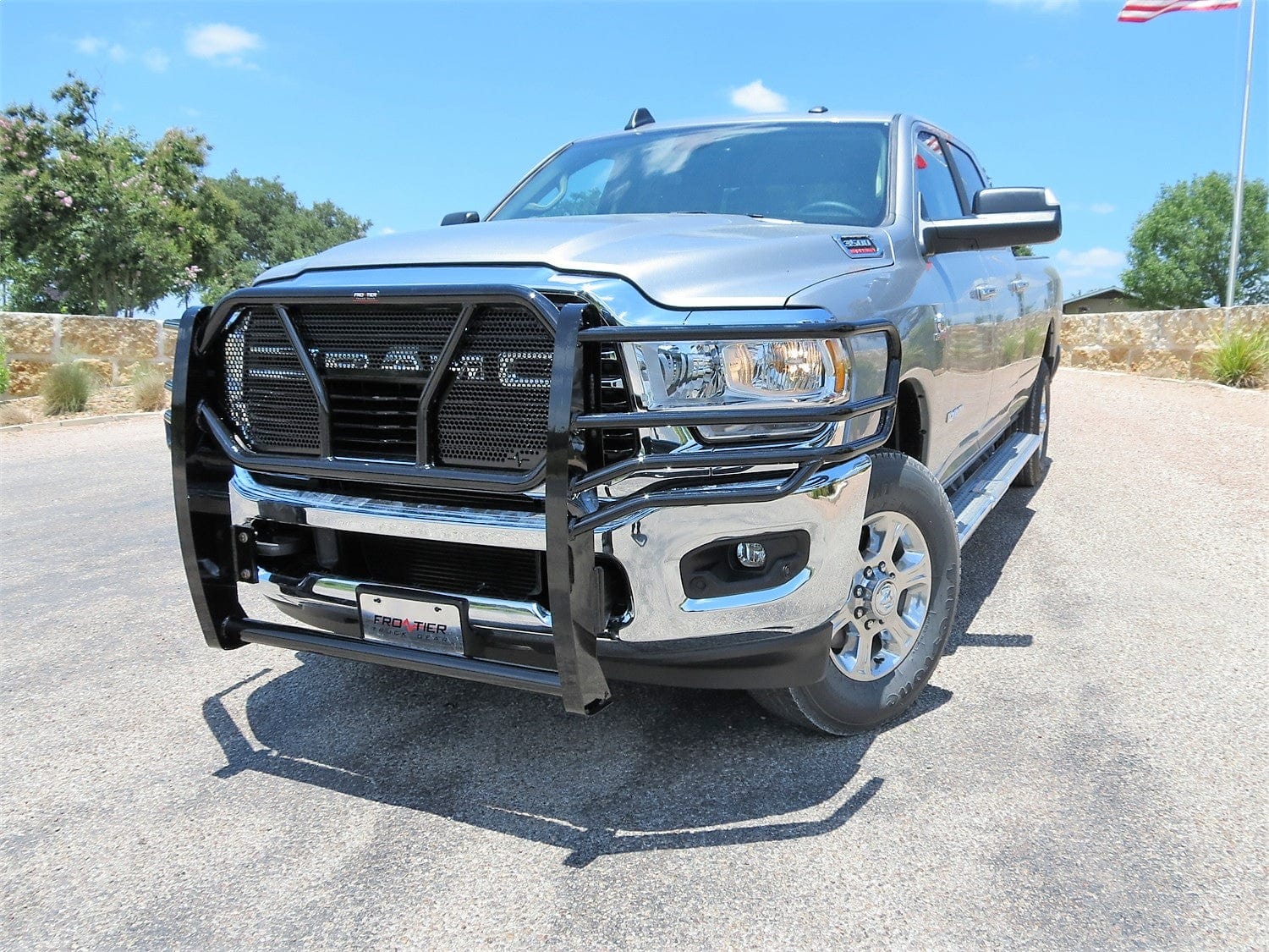 Frontier 200 - 41 - 9008 2019 - 2023 Ram 2500/3500 Grille Guard - Rugged Truck Gear