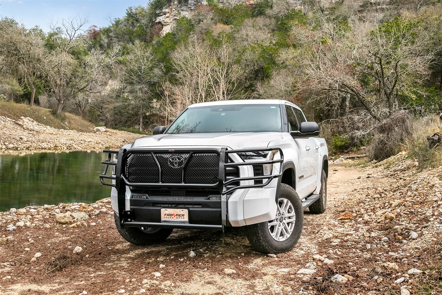 Frontier 200 - 62 - 2003 2022 Toyota Tundra Grille Guard - Rugged Truck Gear