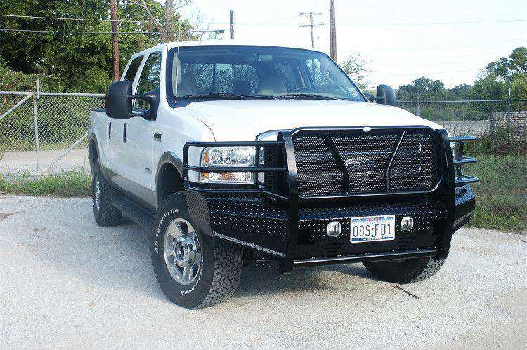 Frontier 300-10-5005 Ford Excursion 2005-2007 Front Bumper-BumperStock