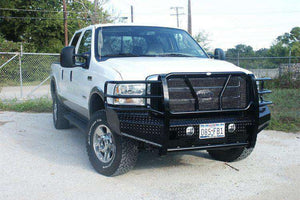 Frontier 300-10-5005 Ford Excursion 2005-2007 Front Bumper-BumperStock