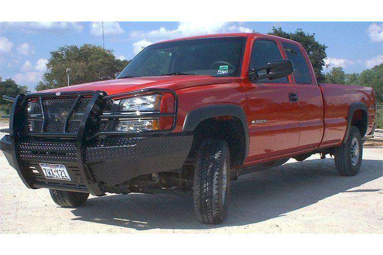 Frontier 300 - 20 - 3005 Chevy Silverado 2500/3500 HD 2003 - 2006 Front Bumper - Rugged Truck Gear