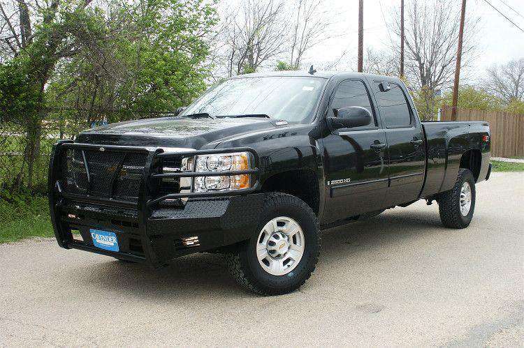 Frontier 300 - 20 - 7005 Chevy Silverado 2500/3500 HD 2007 - 2010 Front Bumper - Rugged Truck Gear