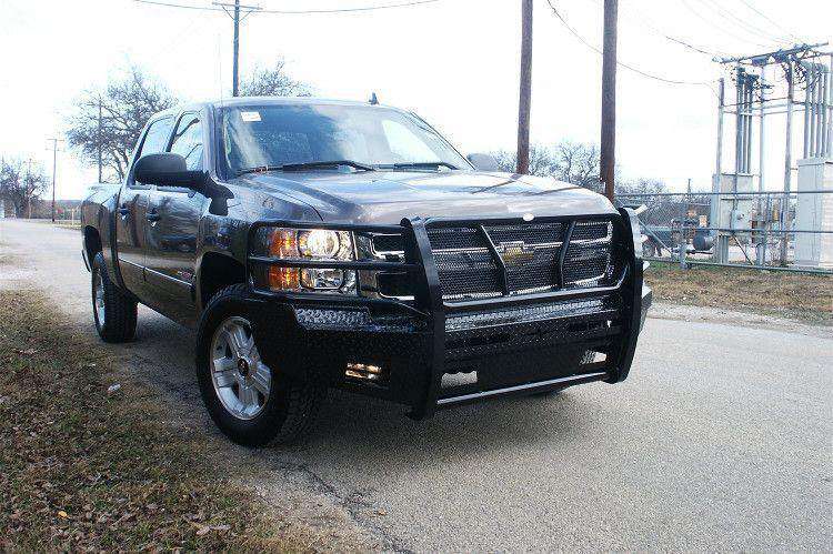 Frontier 300 - 20 - 7009 Chevy Silverado 1500 2007 - 2013 Front Bumper - Rugged Truck Gear