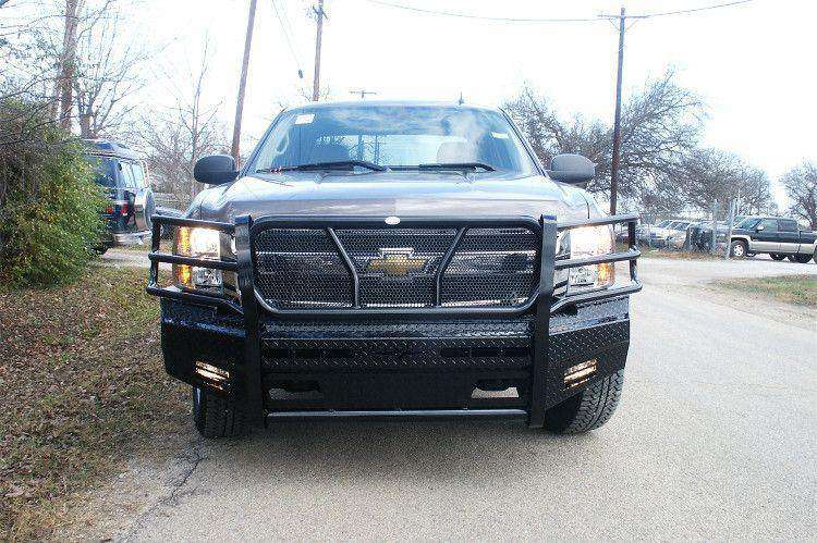 Frontier 300 - 20 - 7009 Chevy Silverado 1500 2007 - 2013 Front Bumper - Rugged Truck Gear