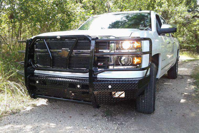 Frontier 300 - 21 - 4009 Chevy Silverado 1500 2014 - 2015 Front Bumper - Rugged Truck Gear