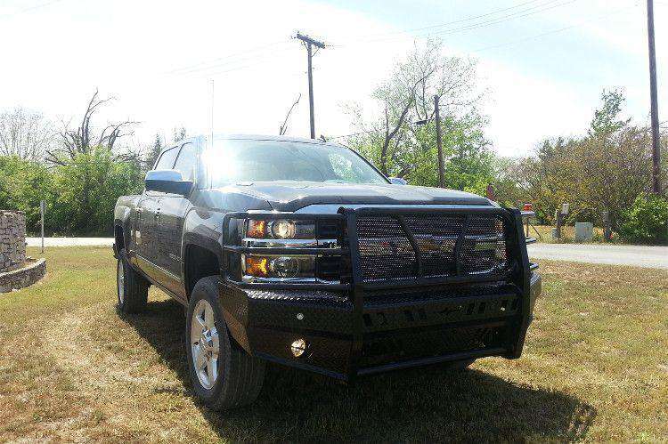 Frontier 300 - 21 - 5005 Chevy Silverado 2500/3500 HD 2015 - 2019 Front Bumper - Rugged Truck Gear