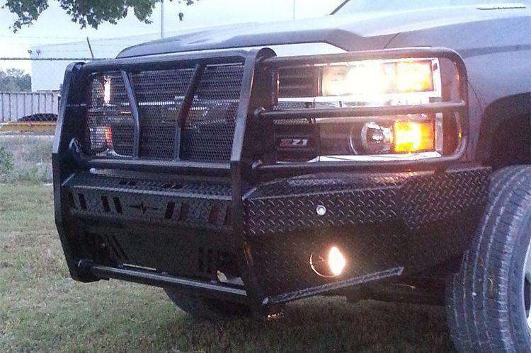 Frontier 300 - 21 - 5005 Chevy Silverado 2500/3500 HD 2015 - 2019 Front Bumper - Rugged Truck Gear