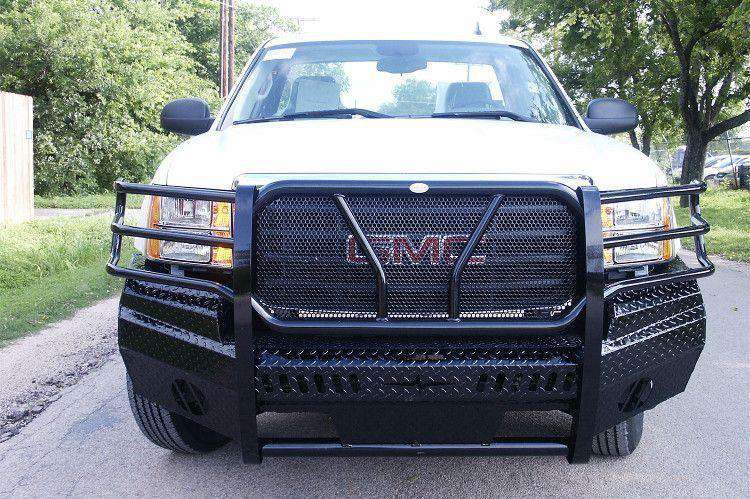 Frontier 300 - 30 - 7005 GMC Sierra 2500/3500 HD 2007 - 2010 Front Bumper - Rugged Truck Gear
