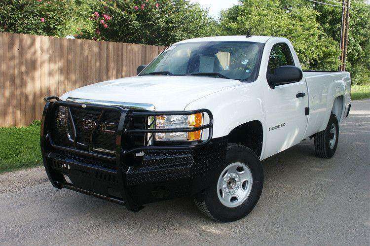 Frontier 300 - 30 - 7005 GMC Sierra 2500/3500 HD 2007 - 2010 Front Bumper - Rugged Truck Gear