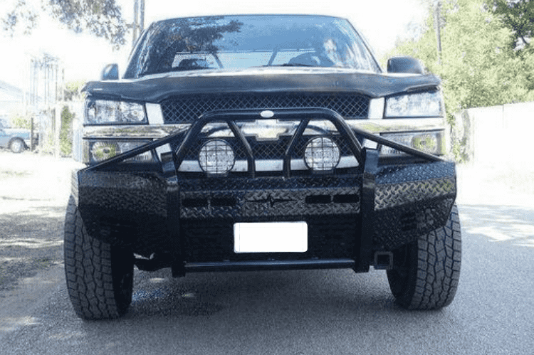 Frontier 600 - 20 - 3005 Xtreme Chevy Silverado 2500/3500 HD 2003 - 2006 Front Bumper - Rugged Truck Gear