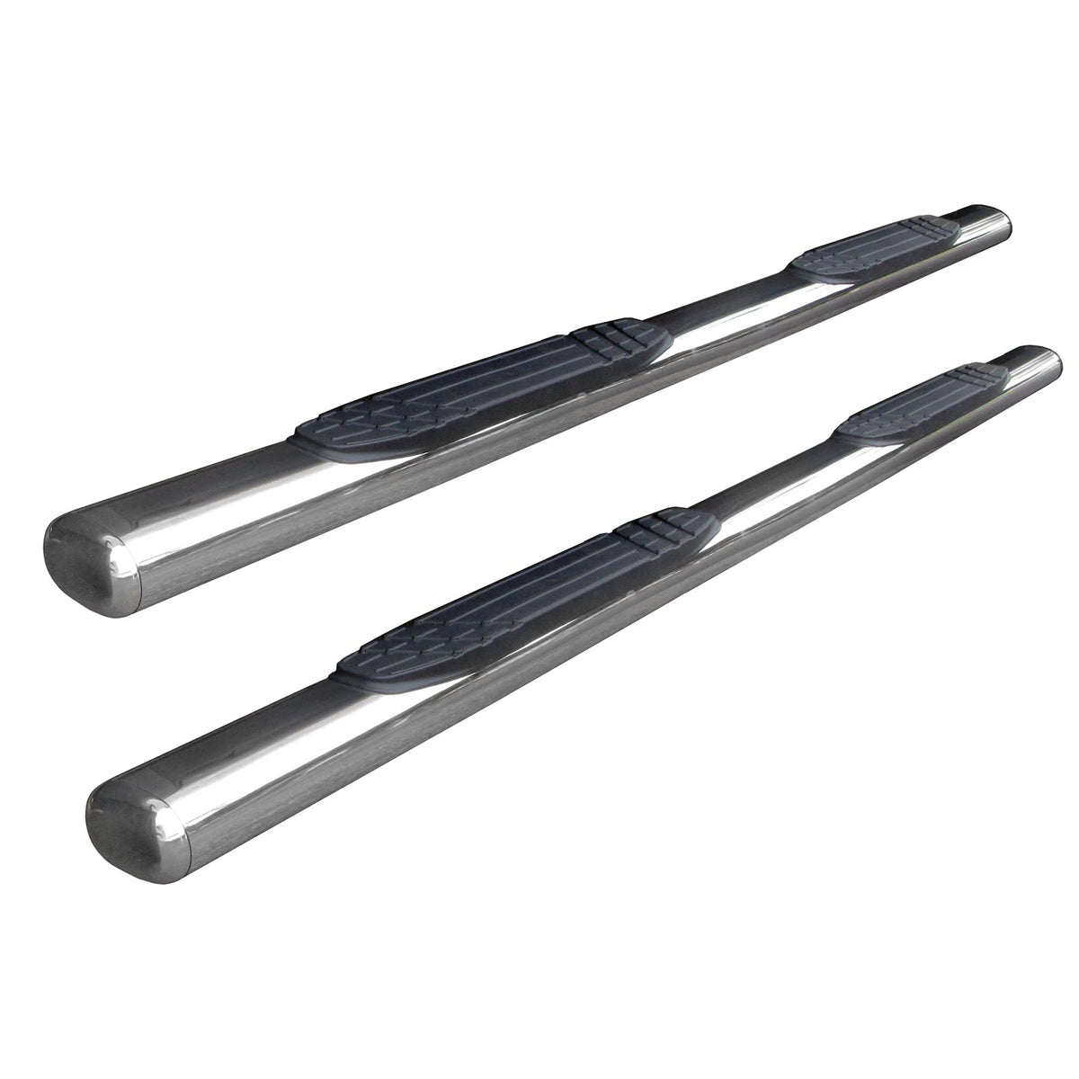 Go Rhino 10480PS 2005 - 2024 Nissan Frontier 1000 Series 4" Oval Side Steps - Boards Only - Rugged Truck Gear