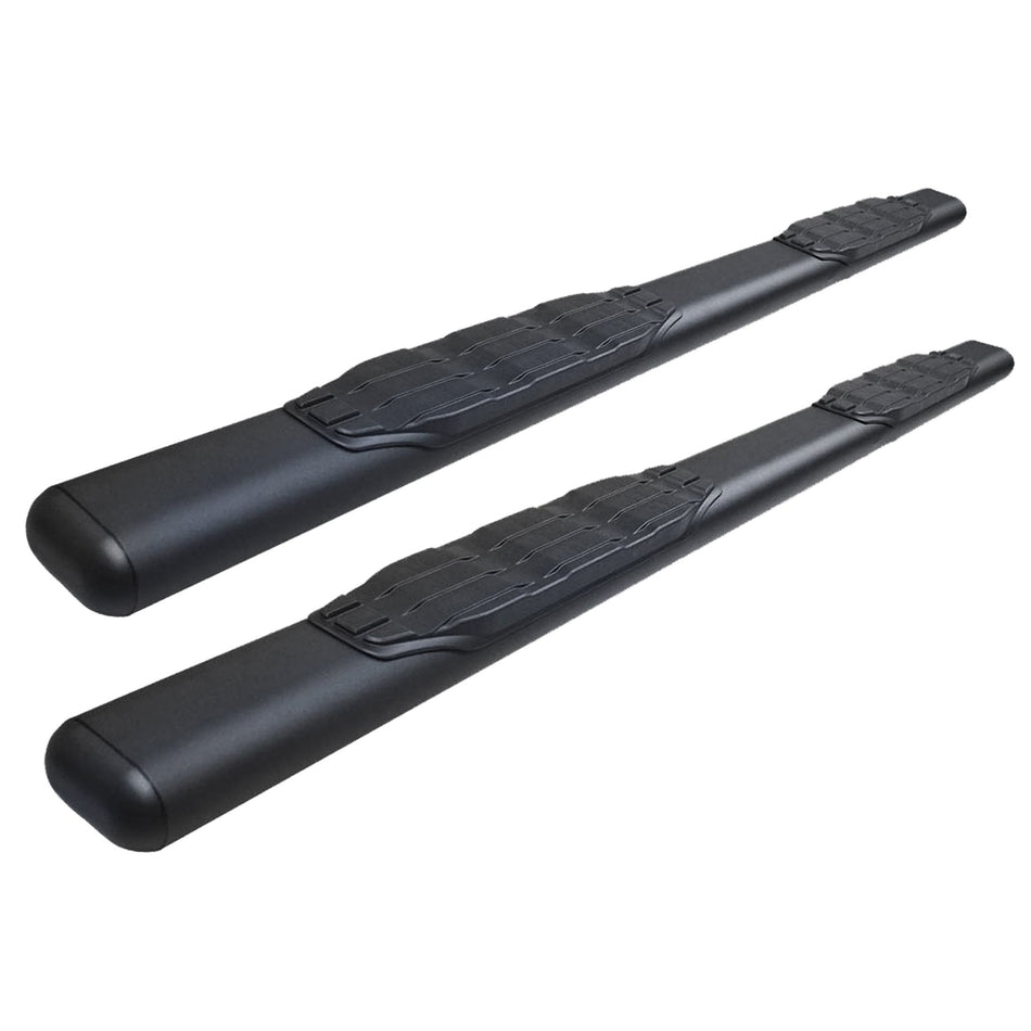 Go Rhino 10587T 2004 - 2015 Nissan TITAN 1000 Series 5" Oval Side Steps - Boards Only - Rugged Truck Gear