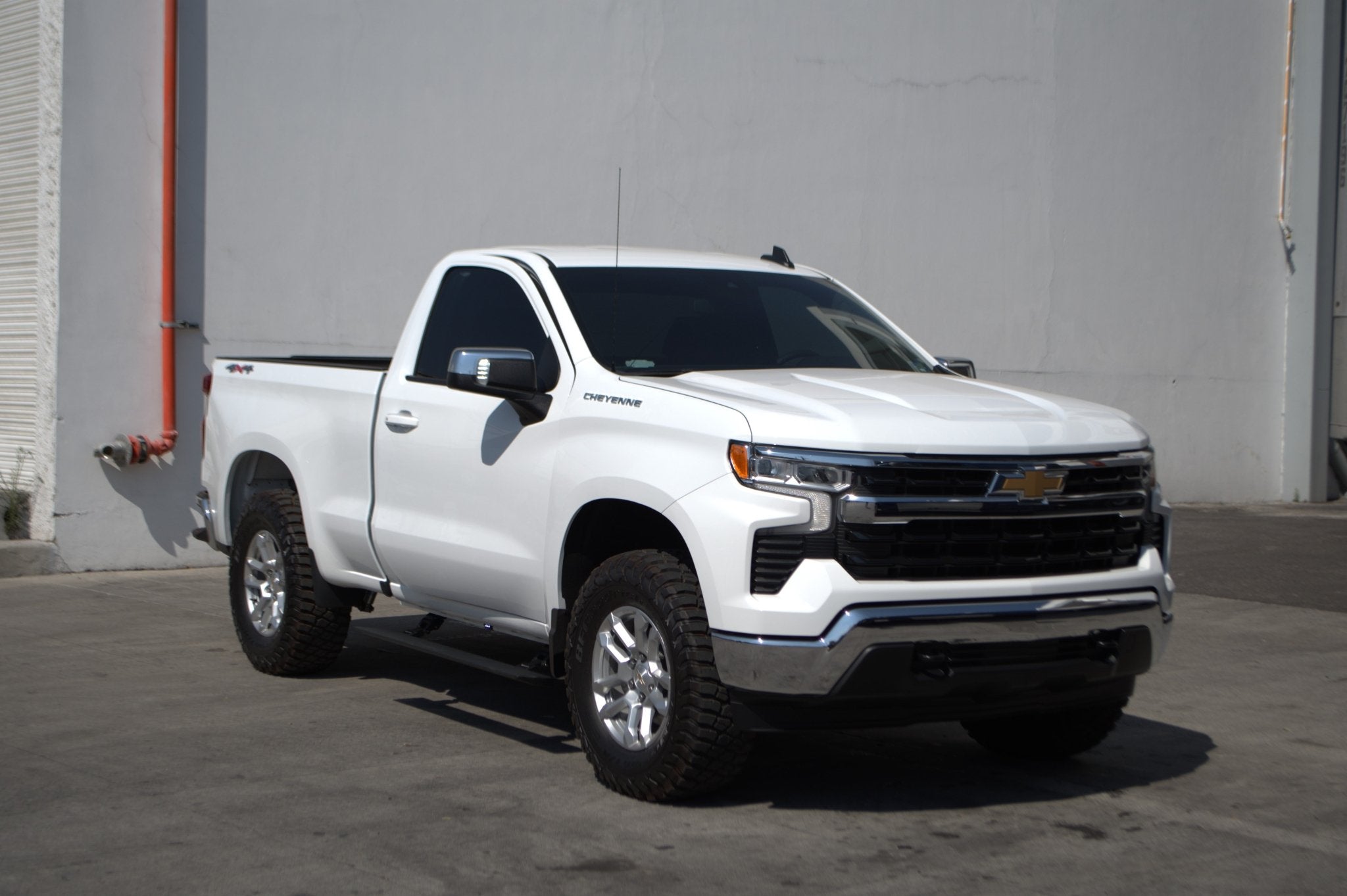 Go Rhino 20404857PC 2019 - 2024 Chevy Silverado 1500 E1 Series Electric Running Board Kit - Rugged Truck Gear
