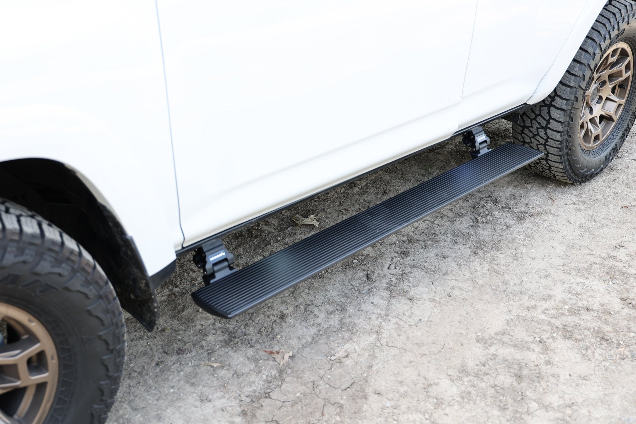 Go Rhino 20442564PC 2023 Toyota 4Runner 40th Anniversary Edition E1 Series Electric Running Board Kit - Rugged Truck Gear