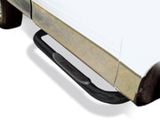 Go Rhino 4035B 1999 - 2018 Chevy Silverado 2500/3500 HD 4000 Series Side Steps with Mounting Bracket Kit - Rugged Truck Gear