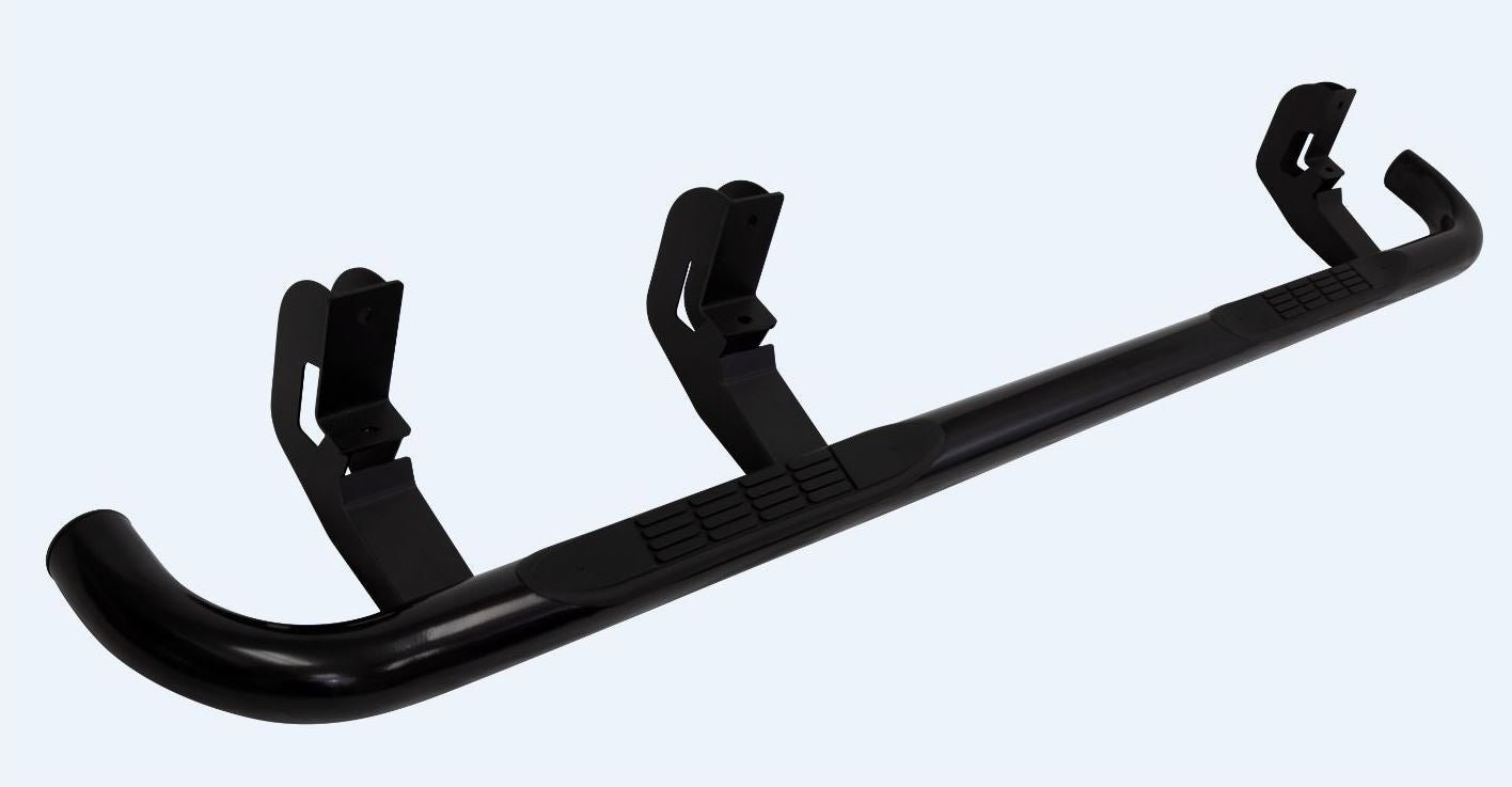 Go Rhino 4306B 2019 - 2024 Dodge Ram 1500 4000 Series Side Steps with Mounting Bracket Kit - Rugged Truck Gear