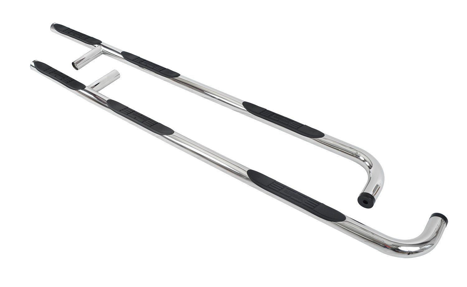 Go Rhino 61089PS 2007 - 2014 Chevy Silverado 2500 HD 6000 Series Side Steps with Mounting Bracket Kit - One - Piece - Rugged Truck Gear