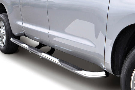 Go Rhino 61089PS 2007 - 2014 GMC Sierra 2500 HD 6000 Series Side Steps with Mounting Bracket Kit - One - Piece - Rugged Truck Gear