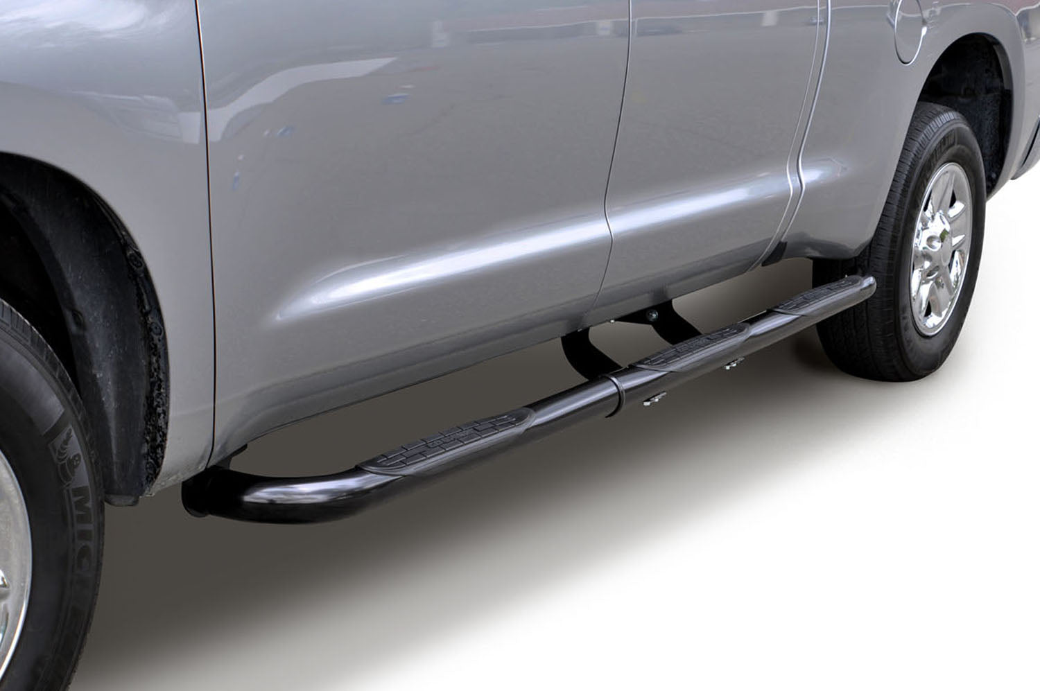 Go Rhino 61155B 2017 - 2024 Ford F150 Raptor/SSV 6000 Series Side Steps with Mounting Bracket Kit - One - Piece - Rugged Truck Gear