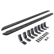 Go Rhino 63404887SPC 2019 - 2024 Chevy Silverado 1500 RB Series RB10 Slim Line Running Boards with Mounting Bracket Kit - Rugged Truck Gear