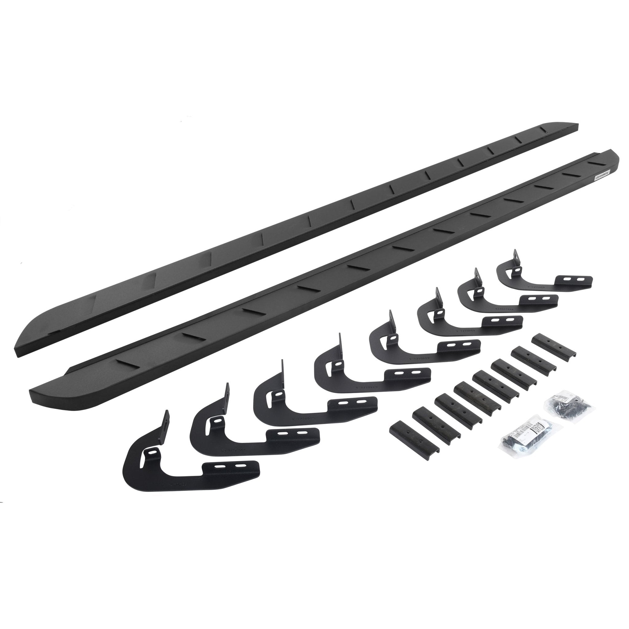 Go Rhino 63405880SPC 2014 - 2019 Chevy Silverado 1500 RB Series RB10 Slim Line Running Boards with Mounting Bracket Kit - Rugged Truck Gear