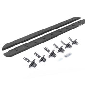 Go Rhino 63412973ST 2021 - 2024 Ford Bronco RB Series RB10 Slim Line Running Boards with Mounting Bracket Kit - Rugged Truck Gear