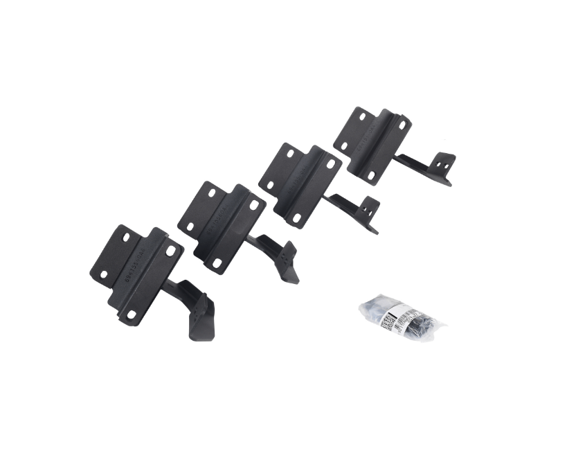 Go Rhino 63417780T 2015 - 2023 Ford F150 Lariat RB Series RB10 Running Boards with Mounting Bracket Kit - Rugged Truck Gear