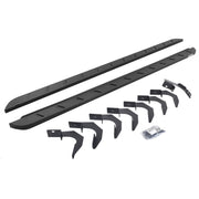 Go Rhino 63423580SPC 2015 - 2024 GMC Canyon RB Series RB10 Slim Line Running Boards with Mounting Bracket Kit - Rugged Truck Gear