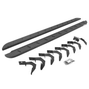 Go Rhino 63423580ST 2015 - 2024 Chevy Colorado RB Series RB10 Slim Line Running Boards with Mounting Bracket Kit - Rugged Truck Gear