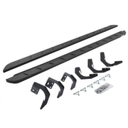 Go Rhino 63429980SPC 2015 - 2023 Ram 1500 RB Series RB10 Slim Line Running Boards with Mounting Bracket Kit - Rugged Truck Gear