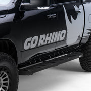 Go Rhino 63430680PC 2019 - 2024 Dodge Ram 1500 RB Series RB10 Running Boards with Mounting Bracket Kit - Rugged Truck Gear